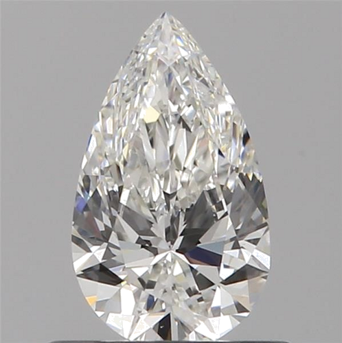 0.55 carat G-VS1 Natūralus Pear Deimantas (1)