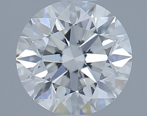 0.54 carat F-SI1 Excellent cut Natūralus Round Deimantas (1)