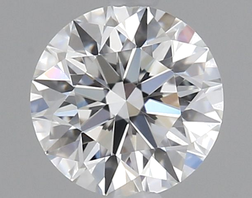 0.44 carat F-VVS1 Excellent cut Natūralus Round Deimantas (1)