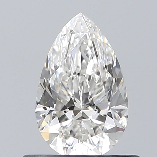 0.56 carat G-SI2 Natūralus Pear Deimantas (1)