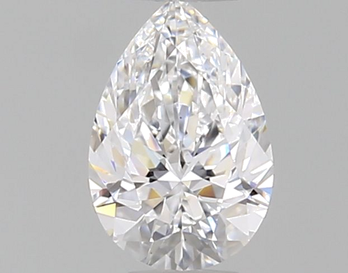 0.3 carat D-VS1 Natūralus Pear Deimantas (1)
