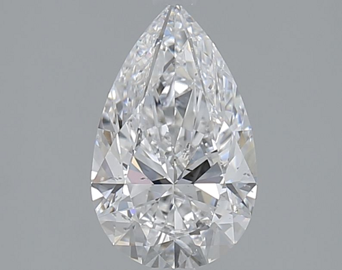 1.5 carat D-SI2 Natūralus Pear Deimantas (1)