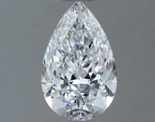 0.8 carat D-VVS2 Natūralus Pear Deimantas (1)