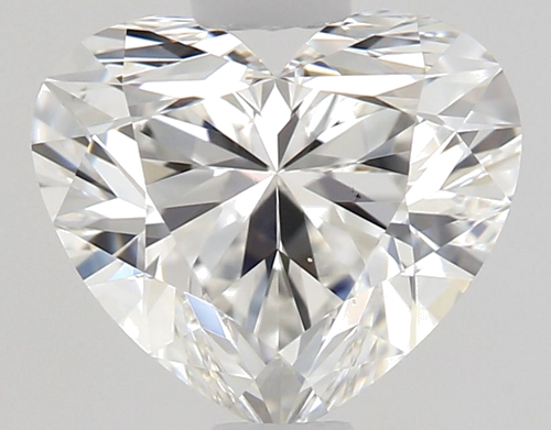 0.9 carat G-VS2 Natūralus Heart Deimantas (1)