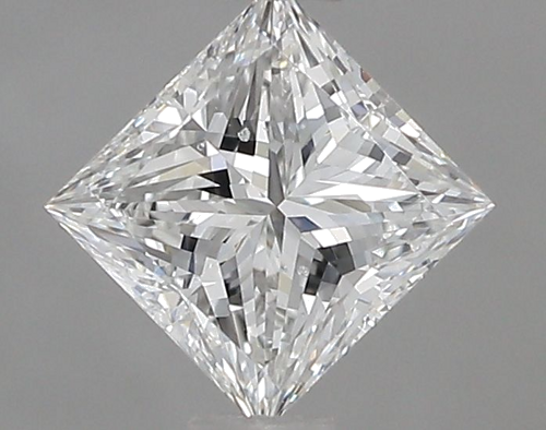 0.7 carat G-VS2 Natūralus Princess Deimantas (1)