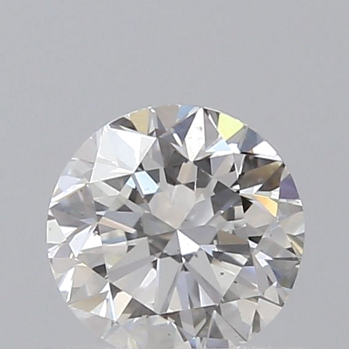 0.5 carat F-SI1 Very Good cut Natūralus Round Deimantas (1)