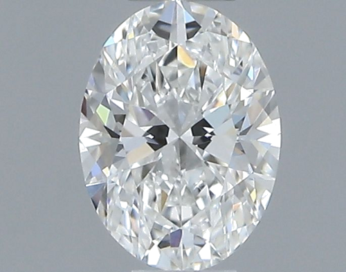 0.3 carat F-VVS2 Natūralus Oval Deimantas (1)