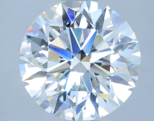 1.24 carat I-VVS1 Excellent cut Natūralus Round Deimantas (1)