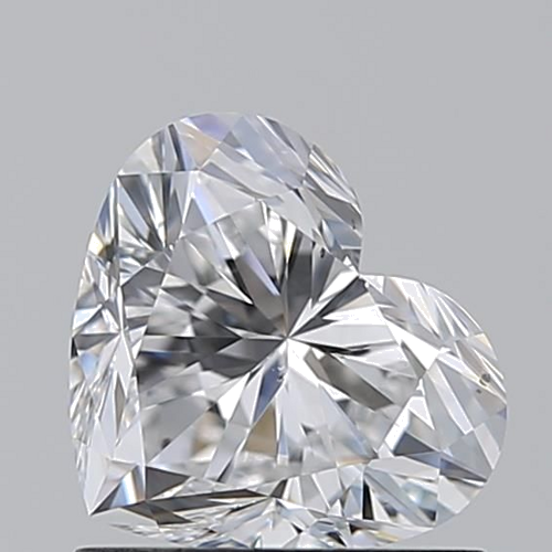 1.02 carat D-VS2 Natūralus Heart Deimantas (1)