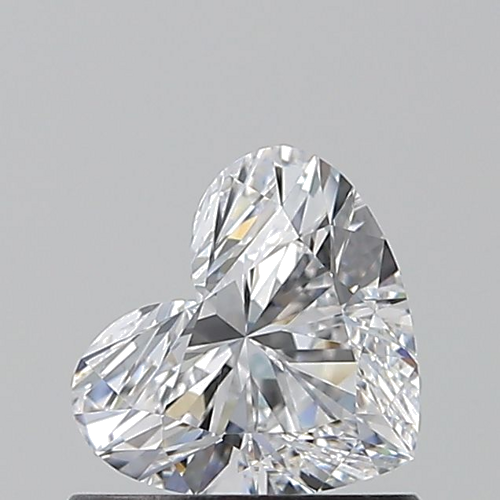0.7 carat D-IF Natūralus Heart Deimantas (1)
