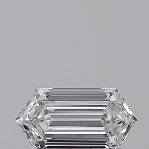 0.43 carat E-VVS2 Natūralus Hexagonal Deimantas (1)
