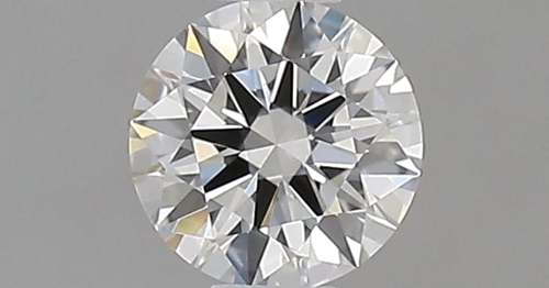 0.34 carat F-VVS2 Excellent cut Natūralus Round Deimantas (1)