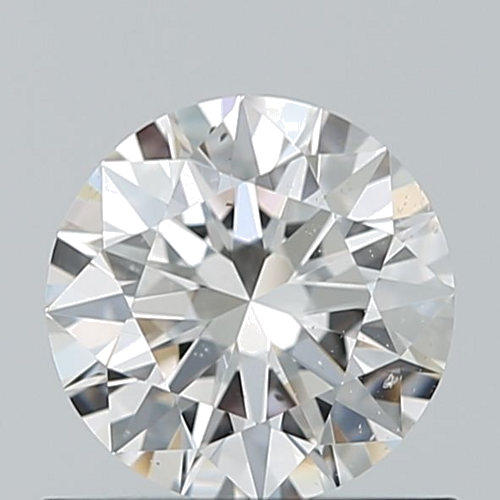 0.7 carat F-SI1 Excellent cut Natūralus Round Deimantas (1)