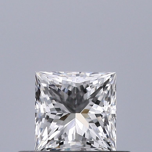 0.41 carat E-VVS2 Natūralus Princess Deimantas (1)