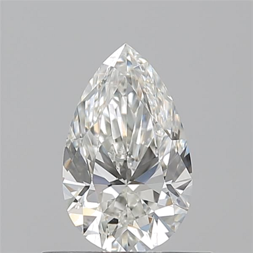 0.57 carat H-VS1 Natūralus Pear Deimantas (1)
