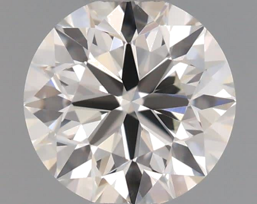 0.5 carat J-VVS2 Very Good cut Natūralus Round Deimantas (1)