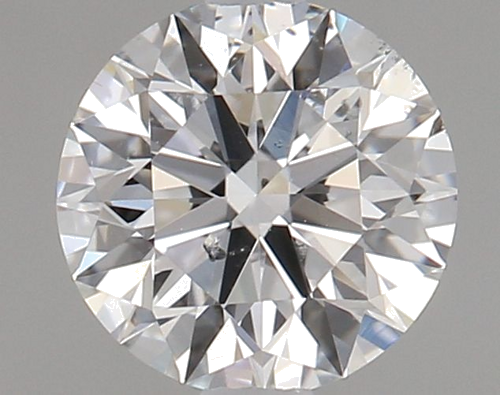 0.59 carat E-SI2 Excellent cut Natūralus Round Deimantas (1)