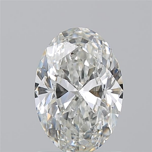 1.2 carat H-SI1 Natūralus Oval Deimantas (1)
