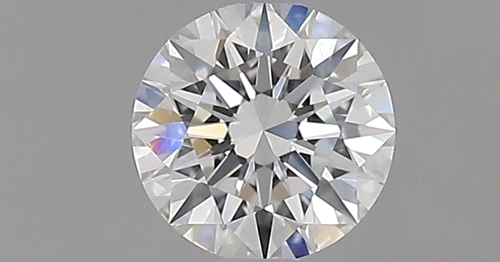 0.51 carat F-VVS1 Excellent cut Natūralus Round Deimantas (1)