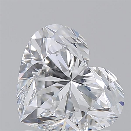1.51 carat E-VVS2 Natūralus Heart Deimantas (1)