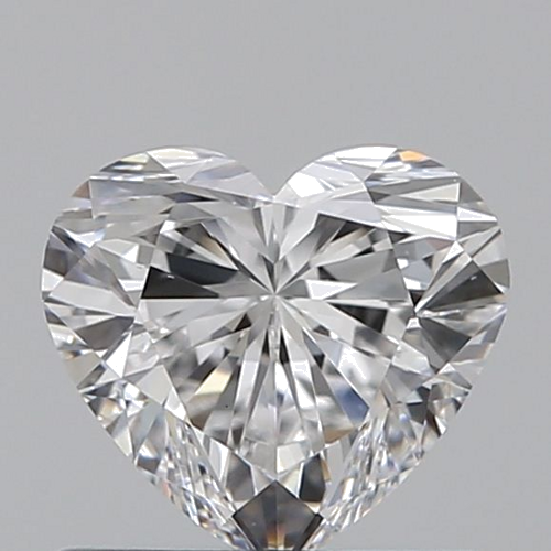 0.62 carat D-VS2 Natūralus Heart Deimantas (1)