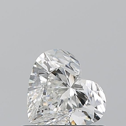 0.61 carat H-SI1 Natūralus Heart Deimantas (1)