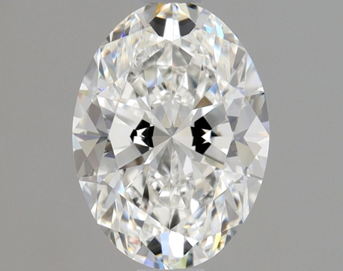 1.01 carat F-VVS2 Natūralus Oval Deimantas (1)