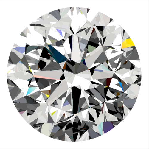 0.3 carat G-VS2 GD cut Natūralus Round Deimantas (1)