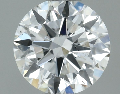 0.5 carat I-SI2 Excellent cut Natūralus Round Deimantas (1)