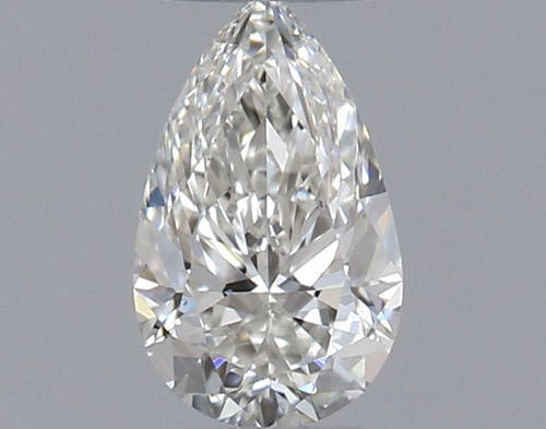 0.32 carat I-VS2 Natūralus Pear Deimantas (1)
