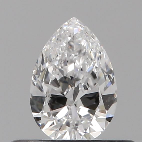 0.28 carat D-VVS1 Natūralus Pear Deimantas (1)