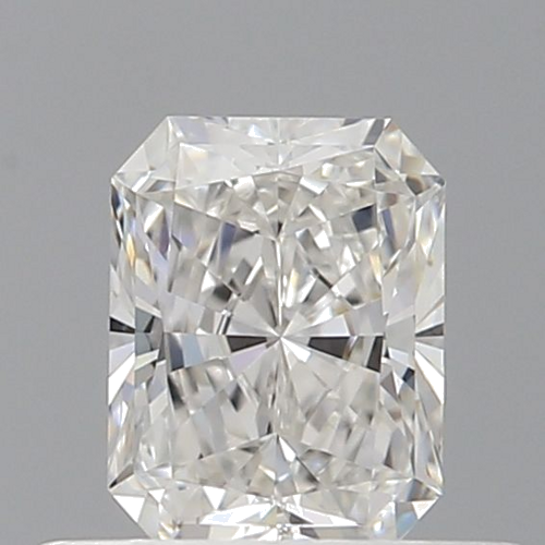 0.51 carat E-VVS1 Natūralus Radiant Deimantas (1)