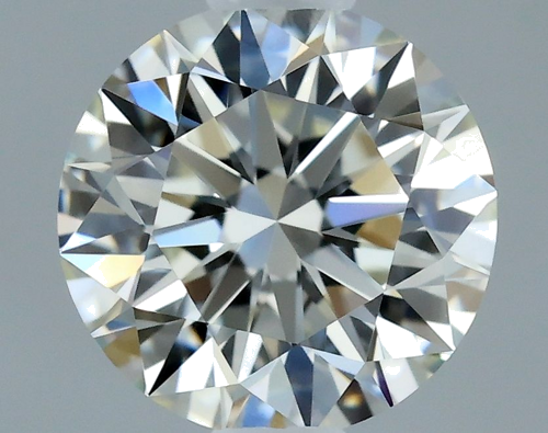 0.5 carat J-VVS2 Excellent cut Natūralus Round Deimantas (1)