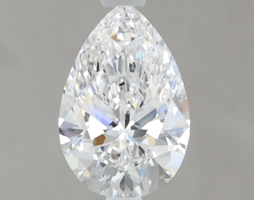 0.7 carat D-VVS1 Natūralus Pear Deimantas (1)