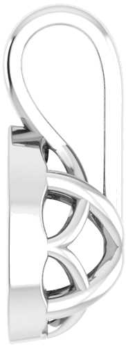 Sterling Silver 6x4 mm Pear Pendant Mounting (3)