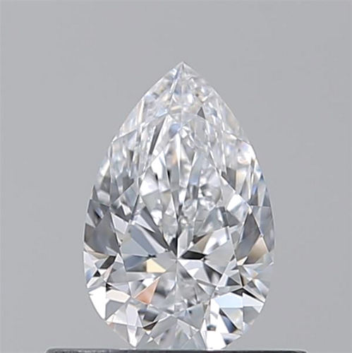 0.5 carat D-VS1 Natūralus Pear Deimantas (1)