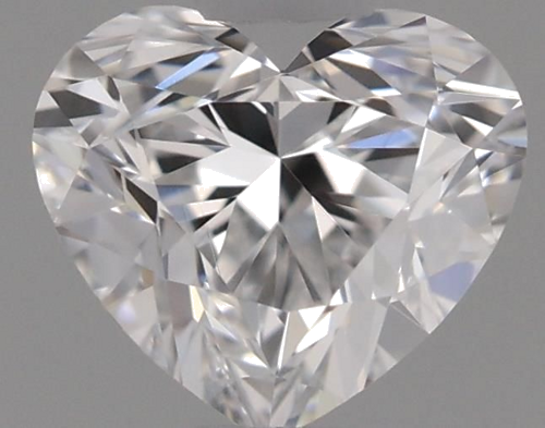0.32 carat D-VVS2 Natūralus Heart Deimantas (1)