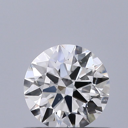 0.51 carat F-SI1 Excellent cut Natūralus Round Deimantas (1)