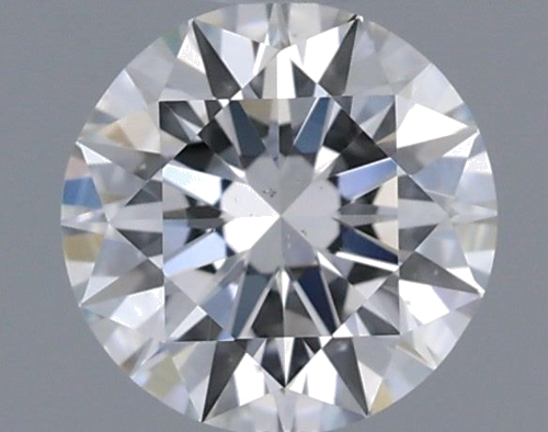 0.45 carat F-SI1 Excellent cut Natūralus Round Deimantas (1)