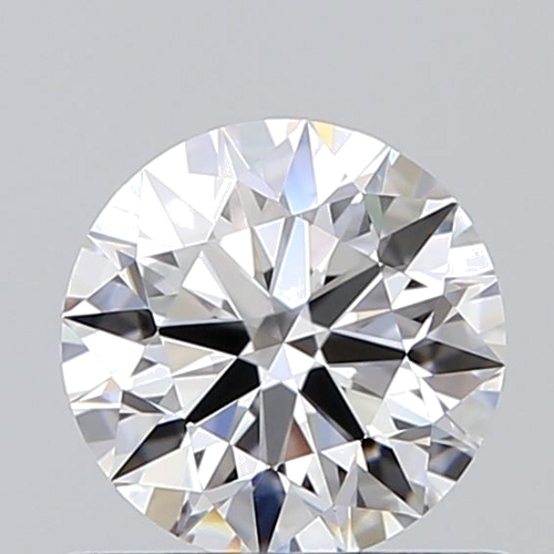 0.64 carat D-VVS1 Excellent cut Natūralus Round Deimantas (1)