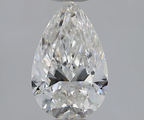 1.2 carat G-SI2 Natūralus Pear Deimantas (1)