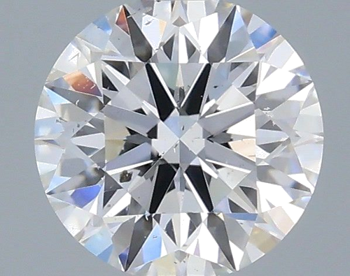 0.45 carat F-SI2 Excellent cut Natūralus Round Deimantas (1)