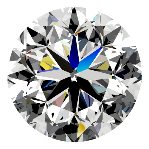 0.3 carat G-VS1 GD cut Natūralus Round Deimantas (1)