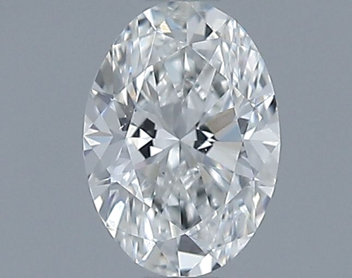 0.44 carat F-VS2 Natūralus Oval Deimantas (1)
