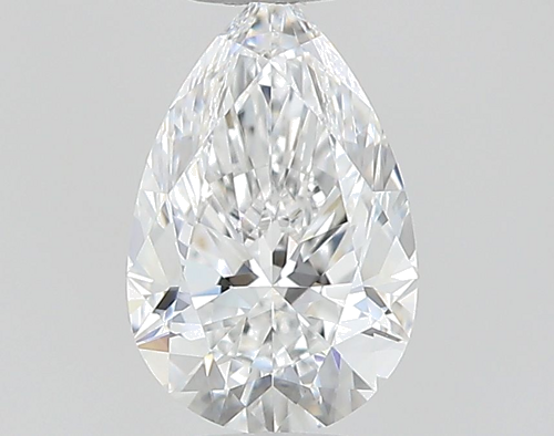 0.51 carat E-VVS2 Natūralus Pear Deimantas (1)