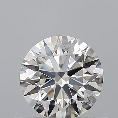 0.39 carat F-VVS1 Excellent cut Natūralus Round Deimantas (1)