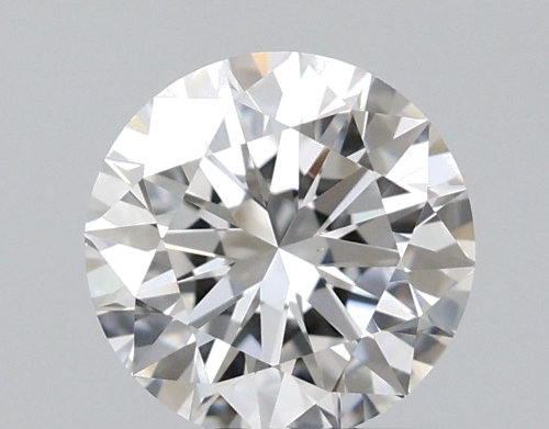 0.61 carat F-VVS2 Excellent cut Natūralus Round Deimantas (1)