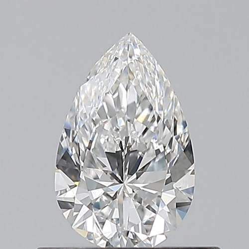 0.5 carat E-VVS1 Natūralus Pear Deimantas (1)