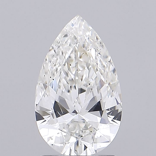 1.52 carat H-SI1 Natūralus Pear Deimantas (1)