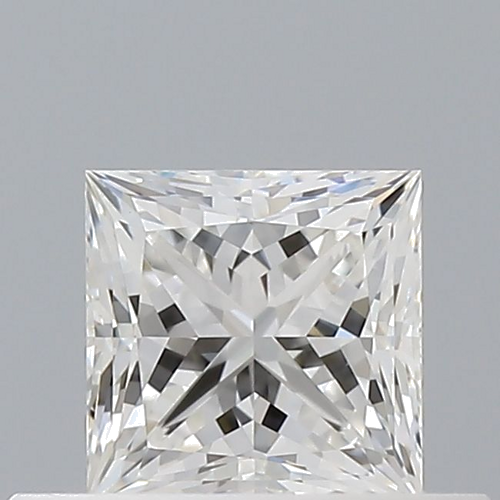 0.42 carat F-VVS2 Natūralus Princess Deimantas (1)